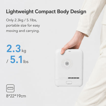 1-8L Lightweight Pulse Dose & Continuous Flow Oxygen Concentrator - CHO-08