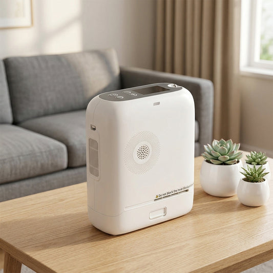 1-8L Pulse Dose & Continuous Flow Oxygen Concentrator - CHO-08