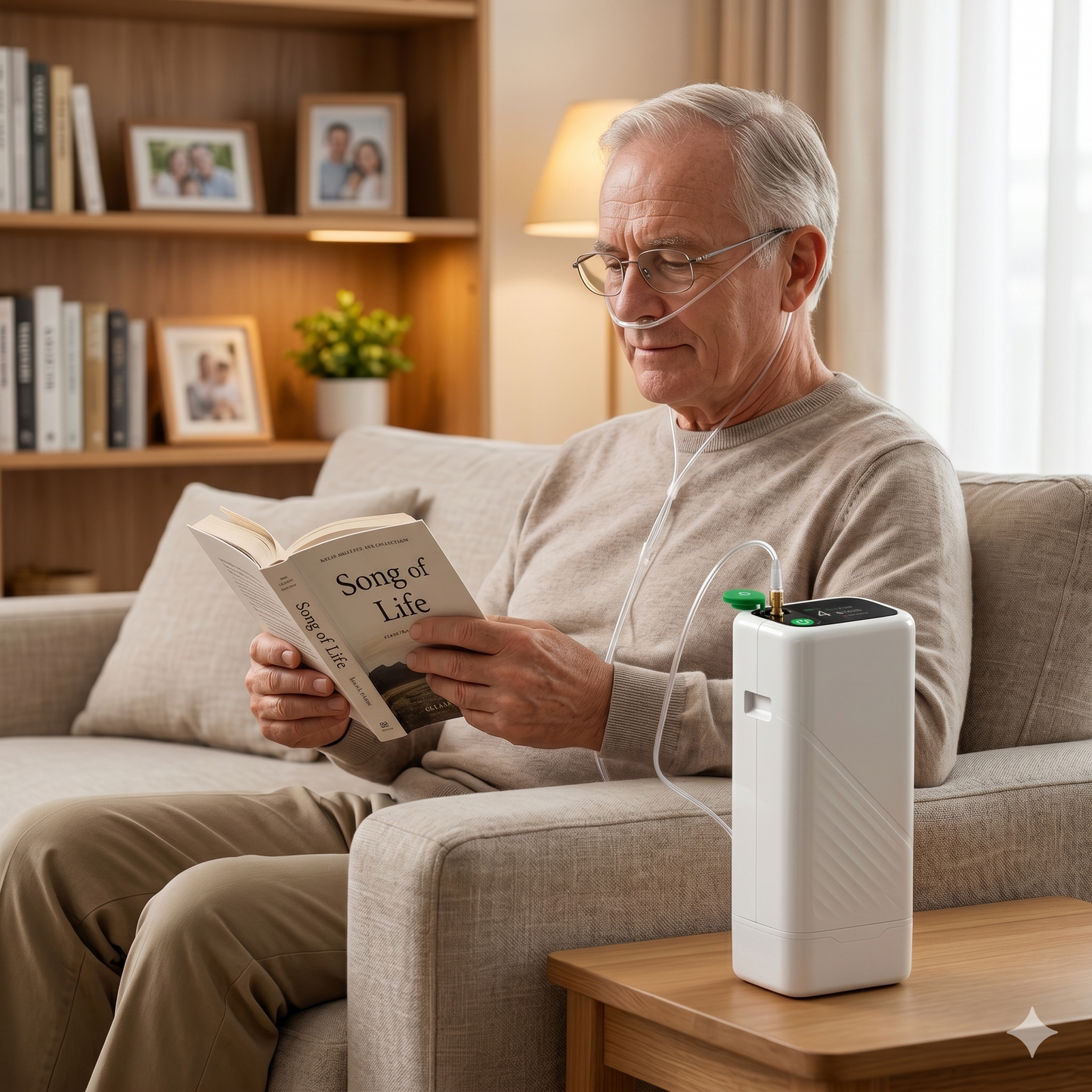 1-5L Pulse Dose Portable Oxygen Concentrator - ROV-03